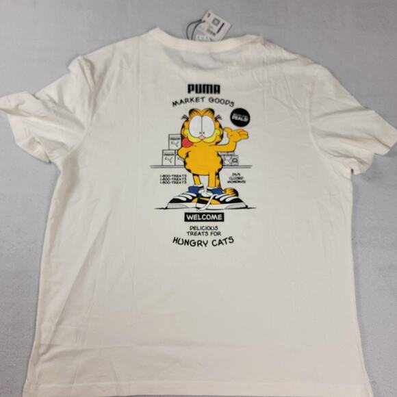 Puma x Market Goods Garfield & Market Dunk Til Death Men 2XL 2 Tee Bundle (1096) - Picture 3 of 16
